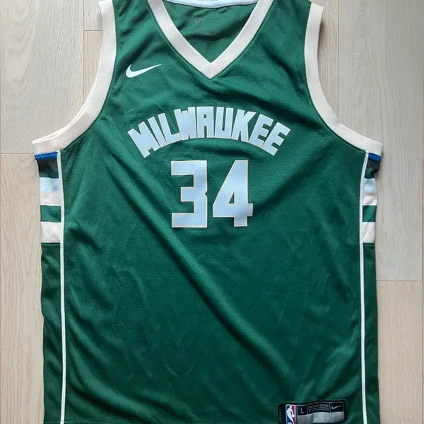 [BUNJANG] Nike Milwaukee Bucks Giannis Antetokounmpo Jersey / 나이키 밀워키 아데토쿤보 유니폼 S