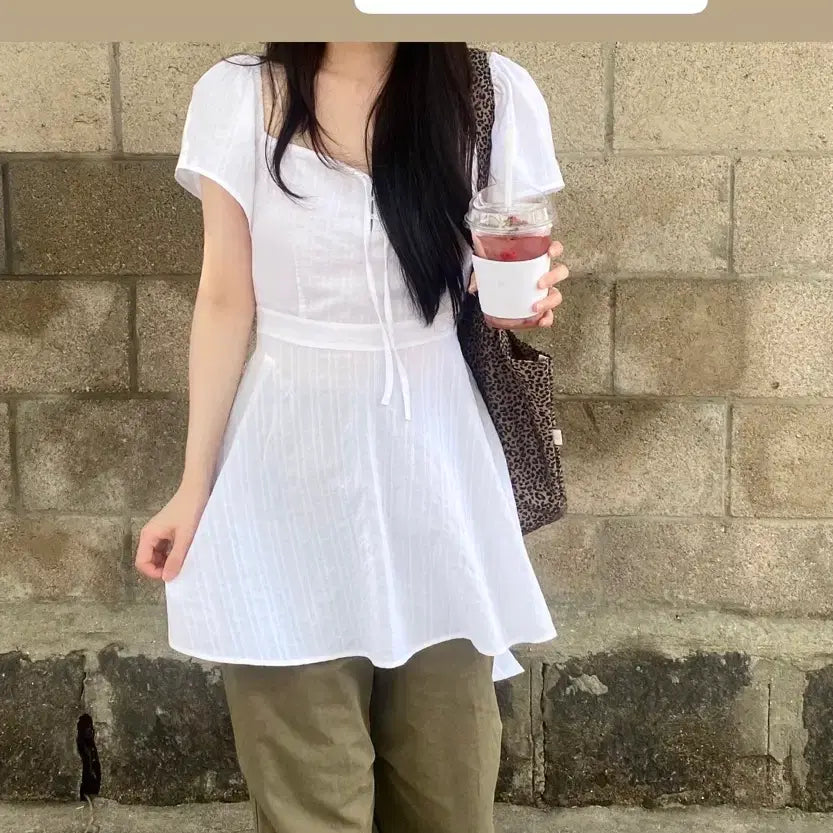 [BUNJANG] Yusop Lily Blouse White / 유솝 릴리블라우스 화이트 (자체제작)