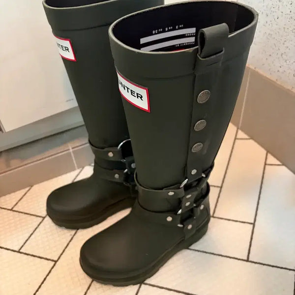 [BUNJANG] Hunter x Andersson Bell Original 2.0 Tall Boots Dark Olive / 헌터 x 앤더슨벨 오리지날 2.0 톨 부츠 다크 올리브 레인부츠 장화