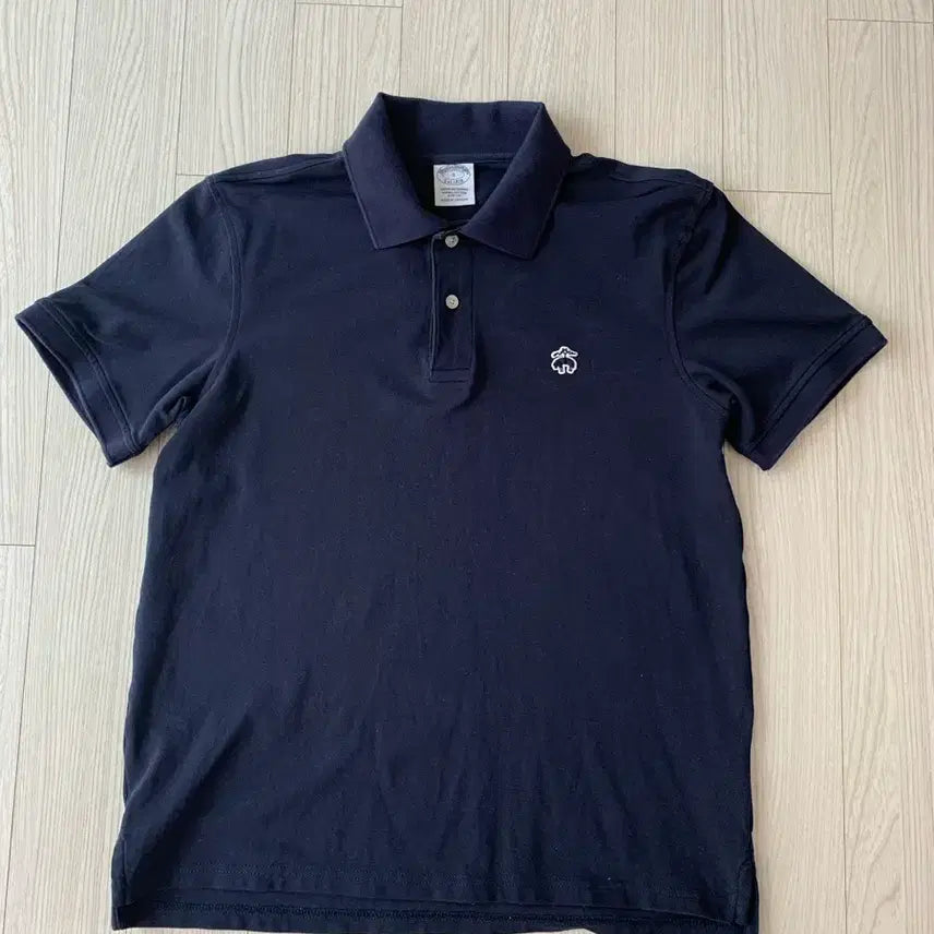 [BUNJANG] Brooks Brothers Short Sleeve Polo Shirt Navy / 브룩스 브라더스 반팔 카라티