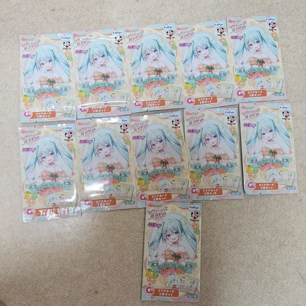 [BUNJANG] Hatsune Miku Clear Card Pack Bundle / 하츠네 미쿠 클리어 카드팩 모음