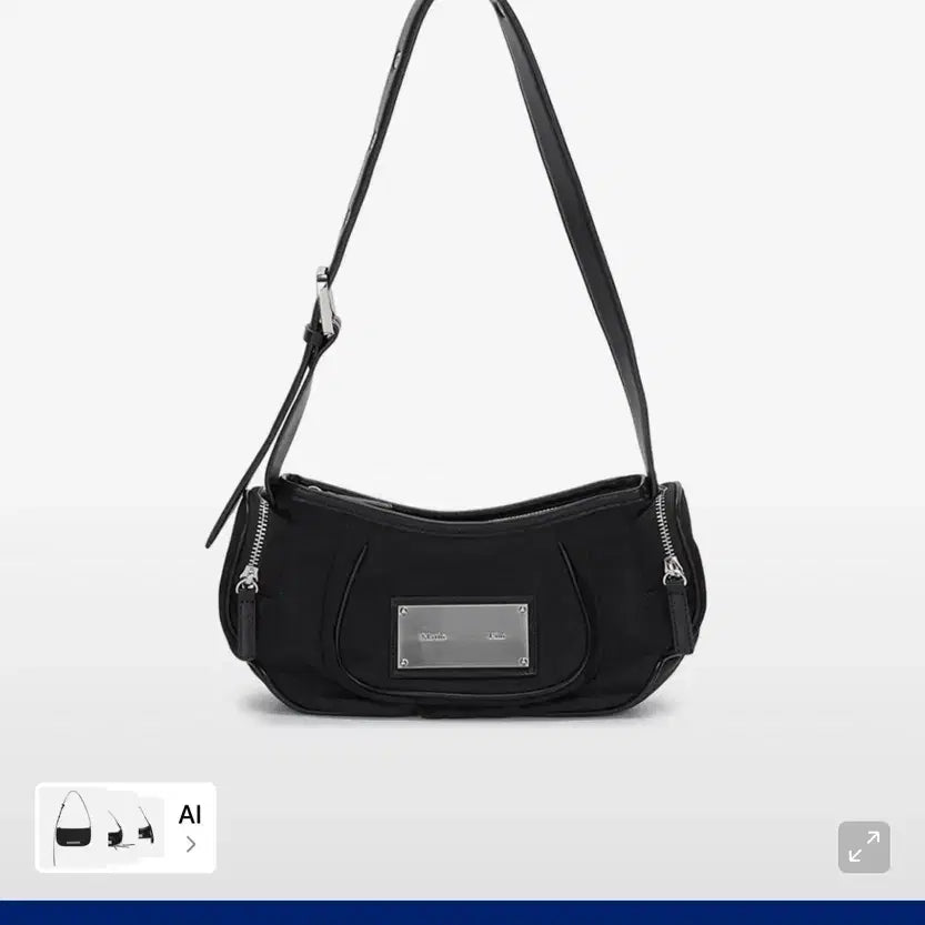 [BUNJANG] Matin Kim Madeleine Round Bag Black / 마뗑킴 가방(MADELEINE ROUND BAG IN BLACK)