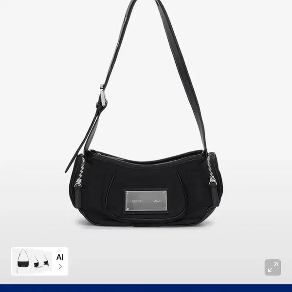 [BUNJANG] Matin Kim Madeleine Round Bag Black / 마뗑킴 가방(MADELEINE ROUND BAG IN BLACK)