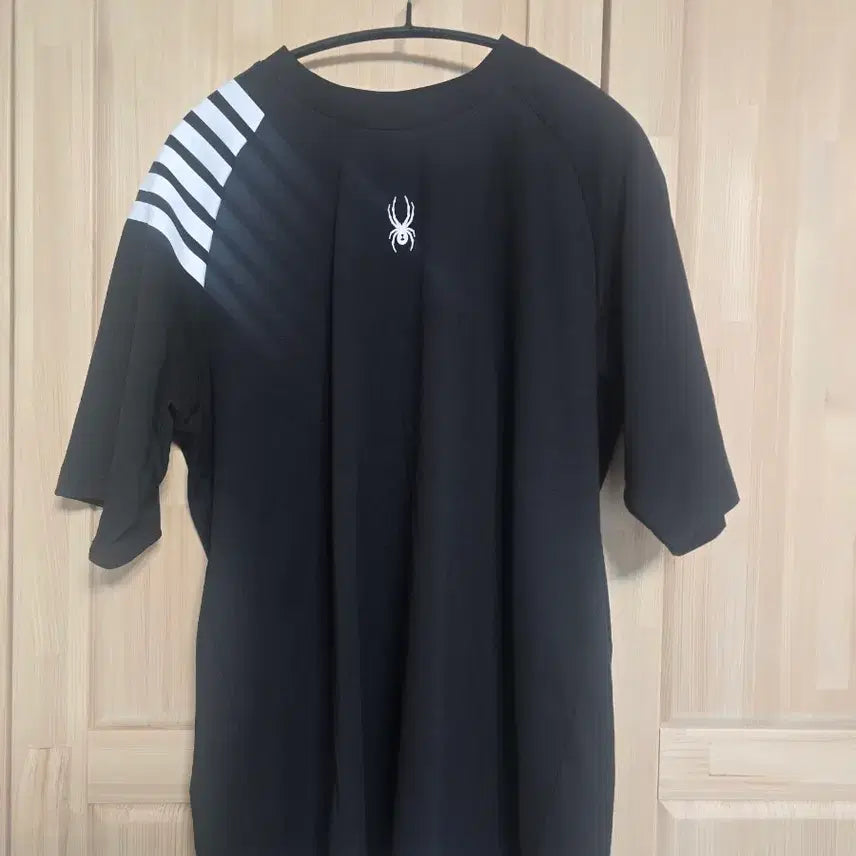 [BUNJANG] Spyder Black Short Sleeve T-Shirt / 스파이더 반팔티 블랙