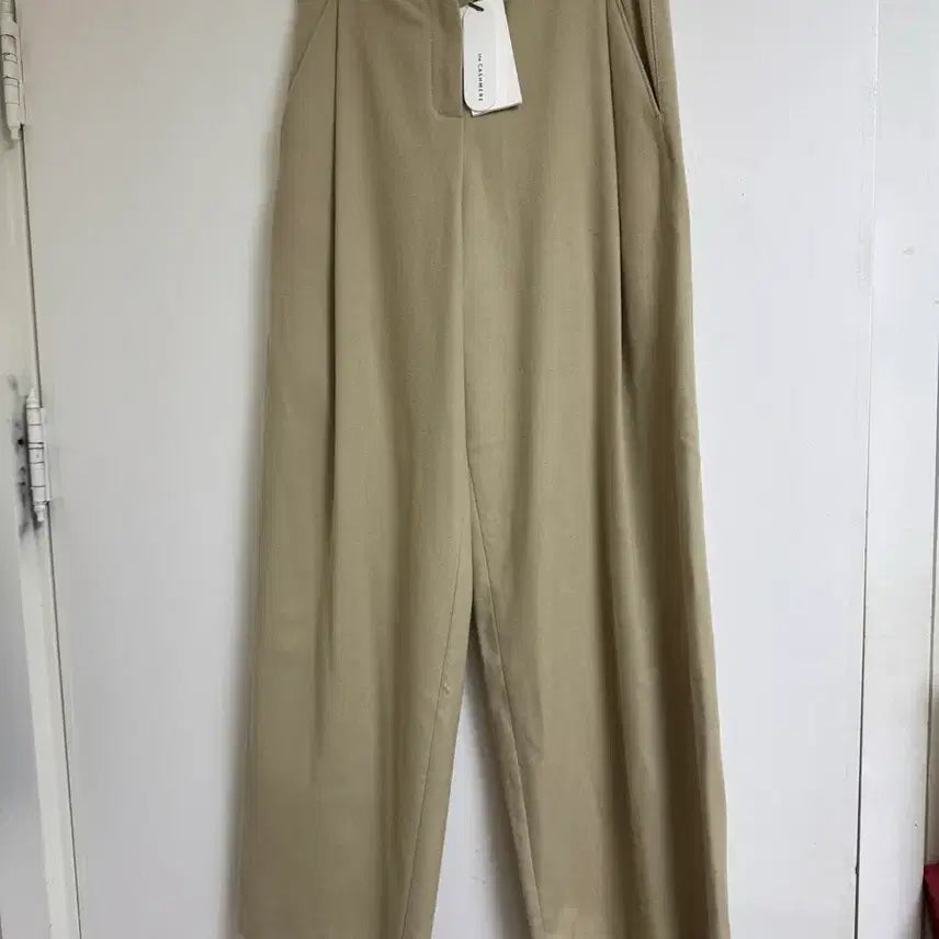 [BUNJANG] The Cashmere Cashmere Blend Back-Banding Pants / 새상품 The cashmere 더캐시어 캐시미어블랜드 백밴딩 팬츠