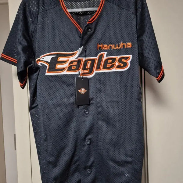 [BUNJANG] Hanwha Eagles Ryu Hyun Jin 90s Baseball Jersey / 한화이글스 유니폼 새상품 90사이즈 류현진 마킹 판매합니다