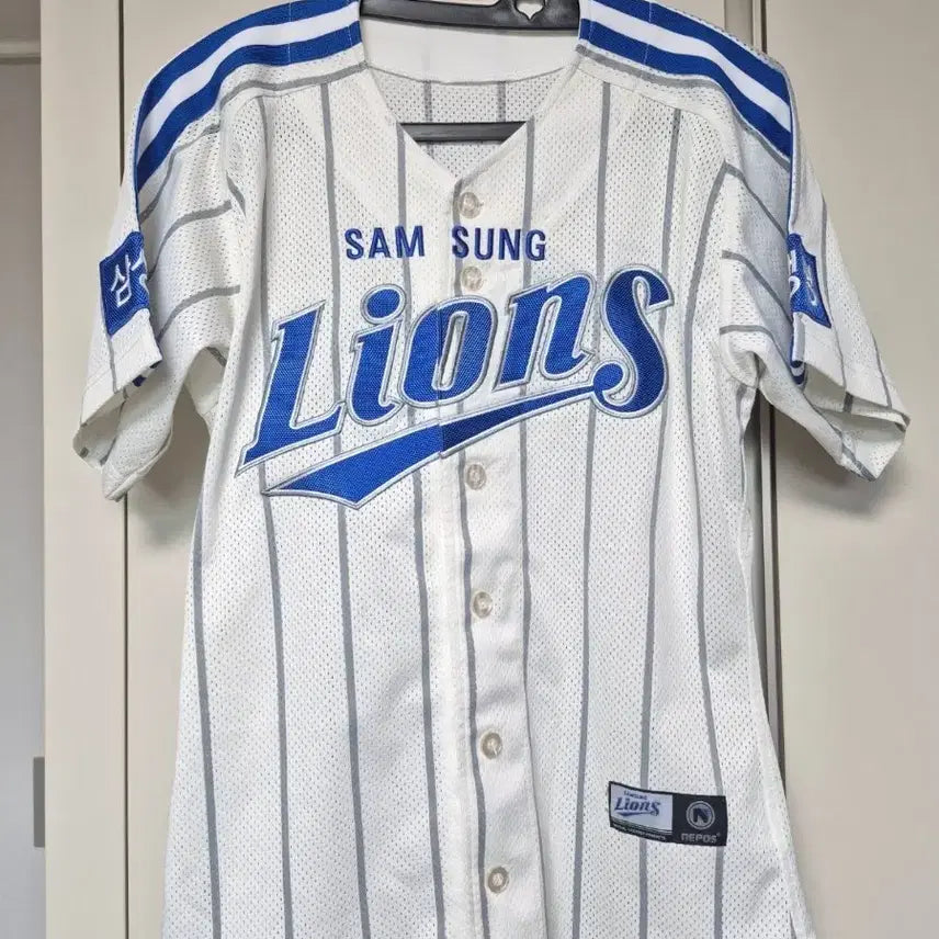 [BUNJANG] Samsung Lions Dynasty Era Kim Sang Soo Player Jersey / 삼성라이온즈 왕조시절 유니폼 95사이즈 김상수 선수 마킹 판매합니다
