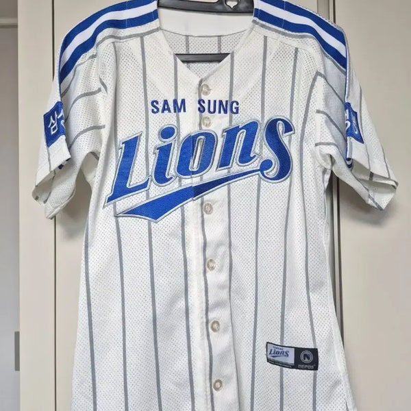 [BUNJANG] Samsung Lions Dynasty Era Kim Sang Soo Player Jersey / 삼성라이온즈 왕조시절 유니폼 95사이즈 김상수 선수 마킹 판매합니다