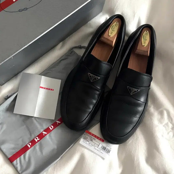 [BUNJANG] Prada Sport Metal Logo Loafers / [280] 프라다 스포츠 메탈 로고 로퍼 풀박스