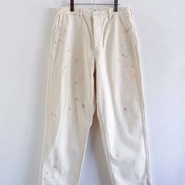 [BUNJANG] Herill 25SS USMC HBT Pants Natural Size 1 / 25SS 헤릴 USMC HBT 팬츠 아이보리 1사이즈 새제품 판매