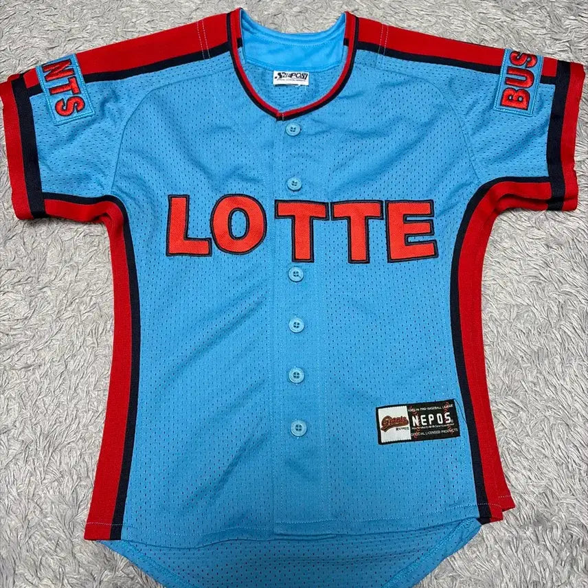 [BUNJANG] Lotte Giants Smurf Baseball Jersey Size 7 / (7호)롯데 자이언츠 스머프 노마킹