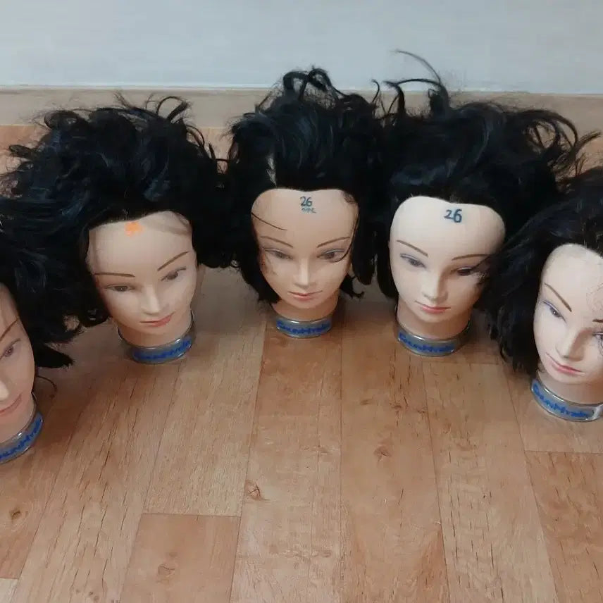 [BUNJANG] Cheon Hye In 100% Human Hair Mannequin Head / 천혜인 인모 100통가발