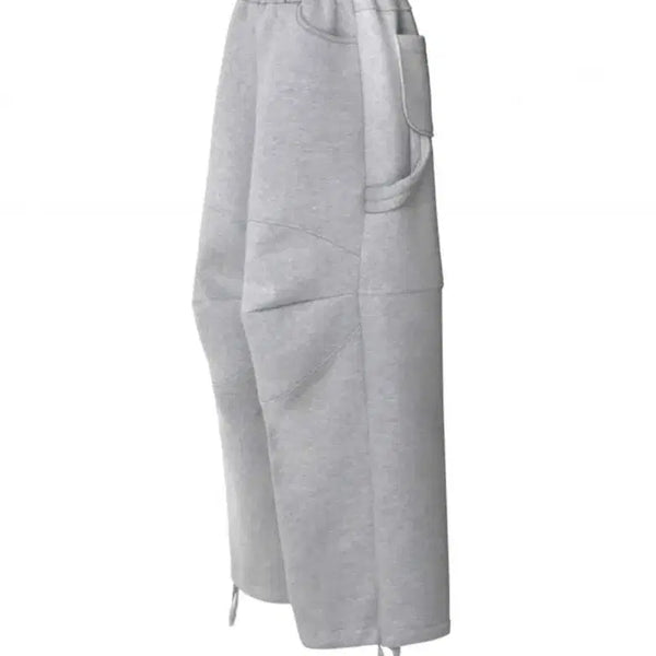 [BUNJANG] MJD 3D Knit Sweatpants Mélange Gray OS / [새상품] MJD 엠제이디 3D 니 스웨트 팬츠 멜란지 그레이