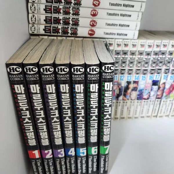 [BUNJANG] Mardock Scramble Complete Manga Set Volumes 1-7 / 마르두크스크램블 1-7(완)(전권)(만화책)