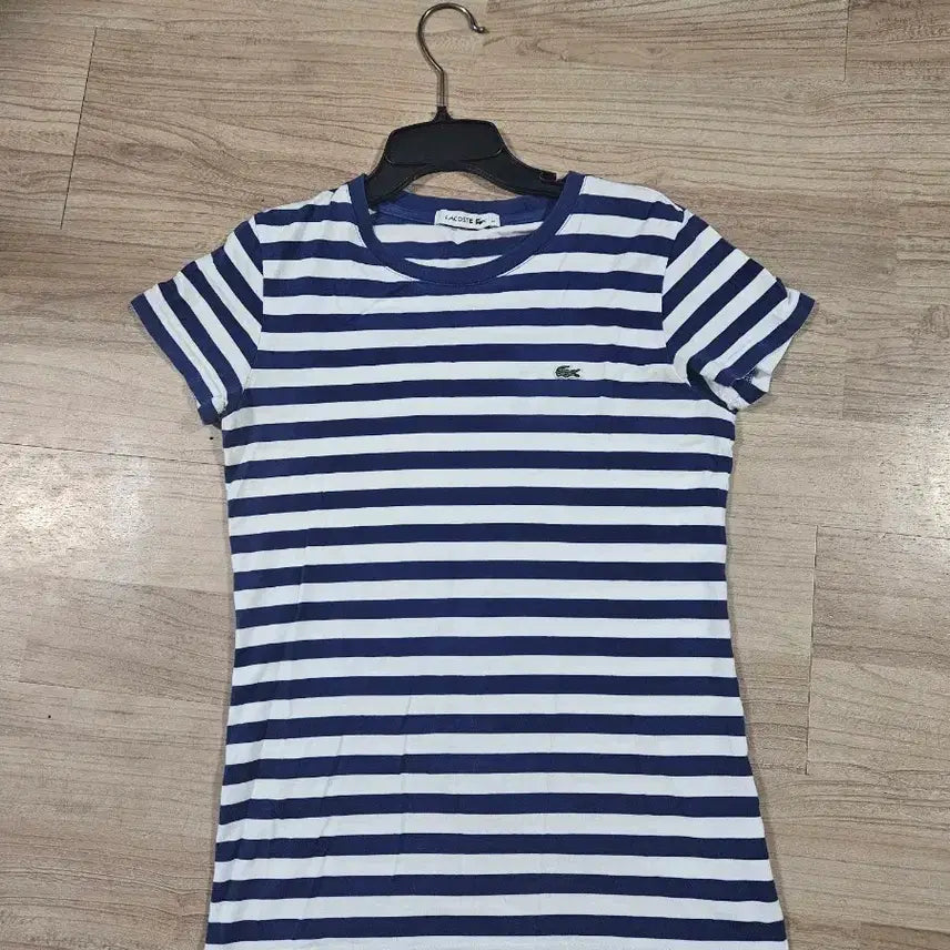 [BUNJANG] Lacoste Striped Short Sleeve T-Shirt / 라코스테 반팔티셔츠
