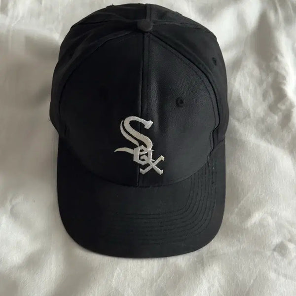 [BUNJANG] Logo 7 Chicago White Sox 90s Snapback / 90s logo 7 시카고 화이트삭스 스냅백