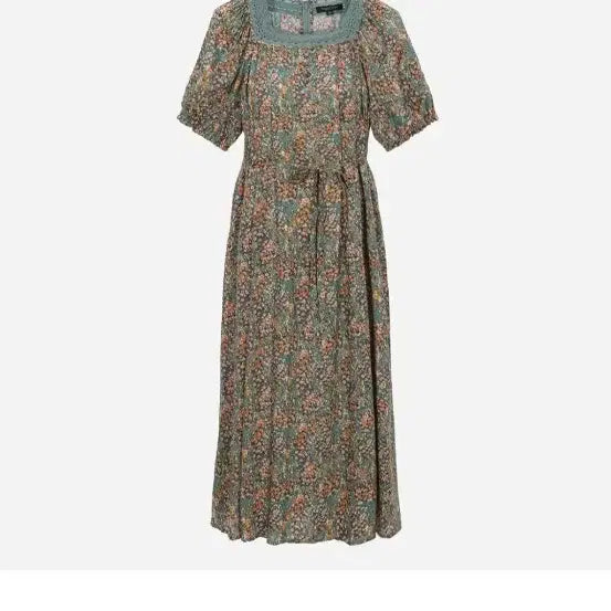 [BUNJANG] Thursday Island Lace Floral Long Dress / 써스데이아일랜드 레이스풀로럴원피스