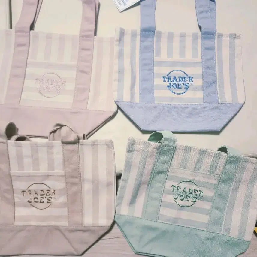 [BUNJANG] Trader Joe's Mini Eco Bag Set with Espresso Beans / [신상] 트레이더조 미니 에코백 with 에스프레소빈