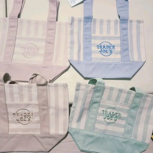 [BUNJANG] Trader Joe's Mini Eco Bag Set with Espresso Beans / [신상] 트레이더조 미니 에코백 with 에스프레소빈
