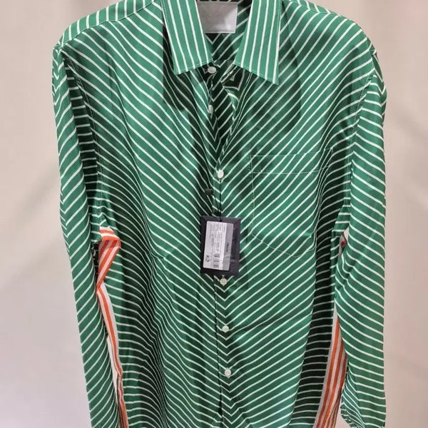 [BUNJANG] Prada Genuine Silk Long Sleeve Shirt Size 41 / 프라다 정품 실크 셔츠 41사이즈 새상품 판매합니다