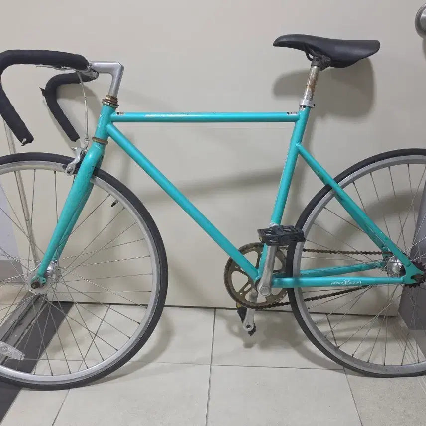[BUNJANG] Messe Fixed Gear Bicycle Mint / 메서 픽시 자전거 민트색 판매
