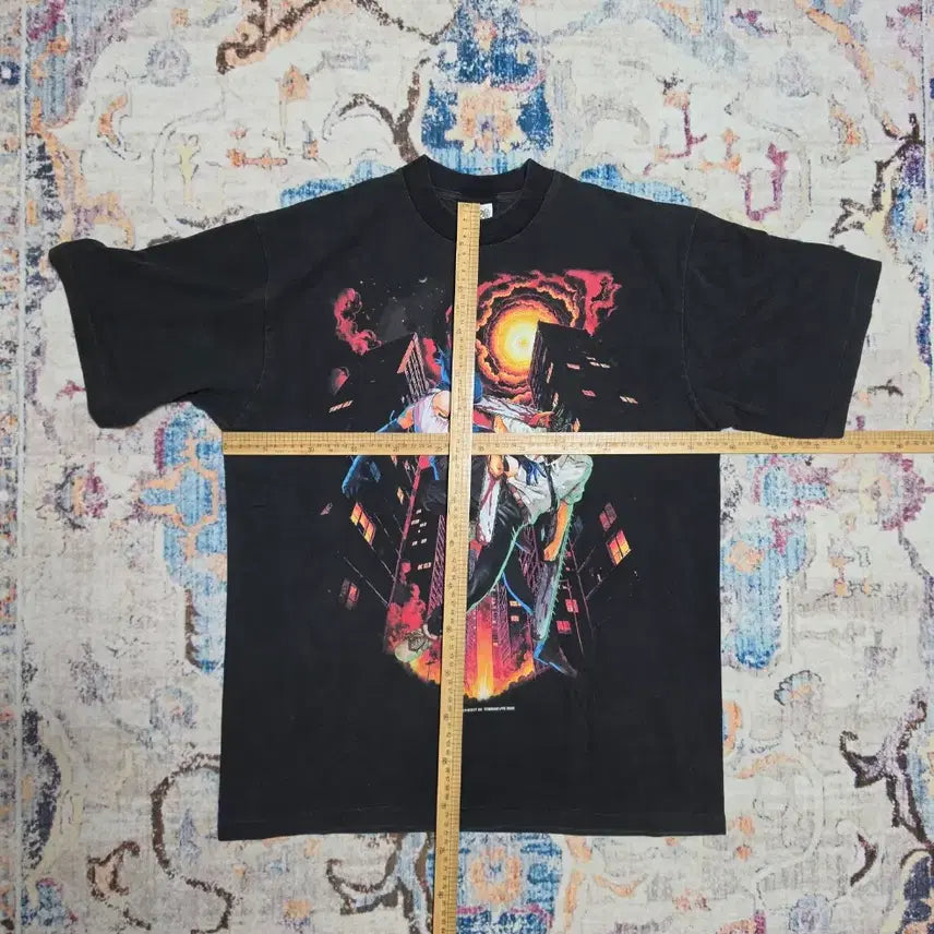 [BUNJANG] Chainsaw Man Reze Denji Bootleg Anime T-Shirt / 체인소맨 레제 덴지 부틀렉 애니메이션 티셔츠 애니티