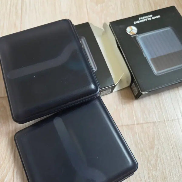 [BUNJANG] Black Fashion Case Set (3 pcs) / 케이스 블랙 3개