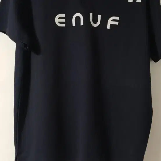 [BUNJANG] ENUF Navy Short Sleeve Polo Shirt (Size M) / ENUF 네이비 반팔 카라티 M사이즈