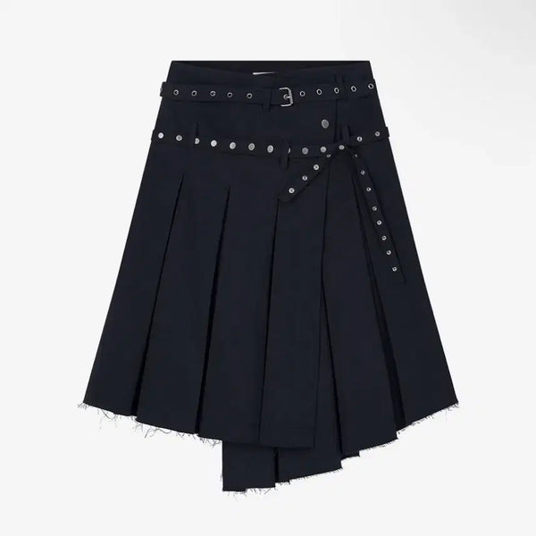 [BUNJANG] Sandro Layered Midi Skirt / 샌드릭 레이어드 미디스커트