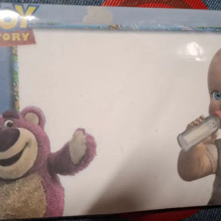 [BUNJANG] Toy Story Lotso Bear Baby Doll Memo Pad / 토이스토리 랏소베어 아기인형 메모지