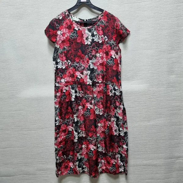 [BUNJANG] Punggi In-gyeon Long Dress Floral Pattern / z139 풍기인견 롱 원피스