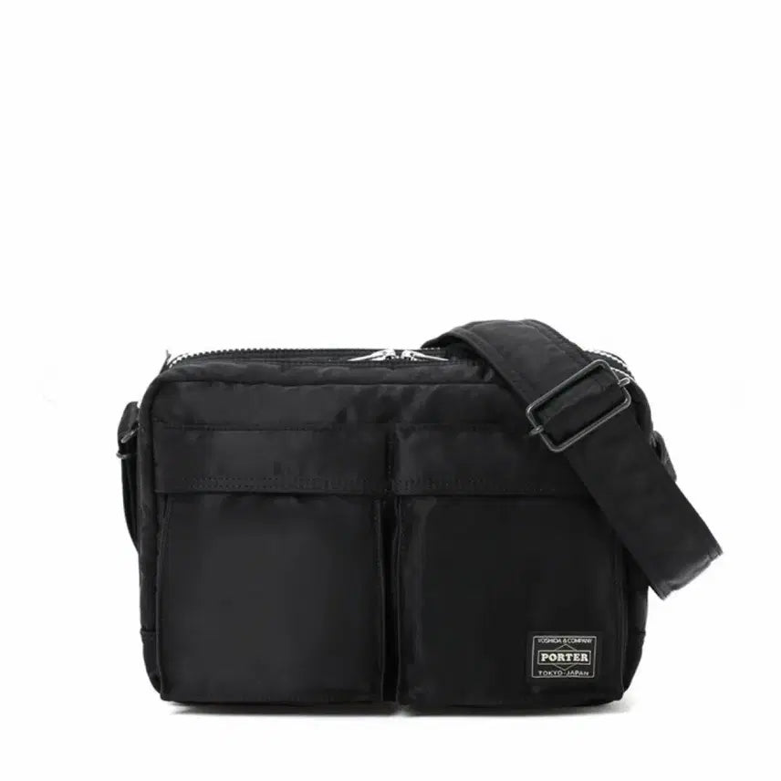[BUNJANG] Porter Yoshida & Co. All New Tanker Sling Bag W Zip Black M / 새상품) 포터 요시다포터 올 뉴 탱커 슬링백 W zip 블랙 M사이즈