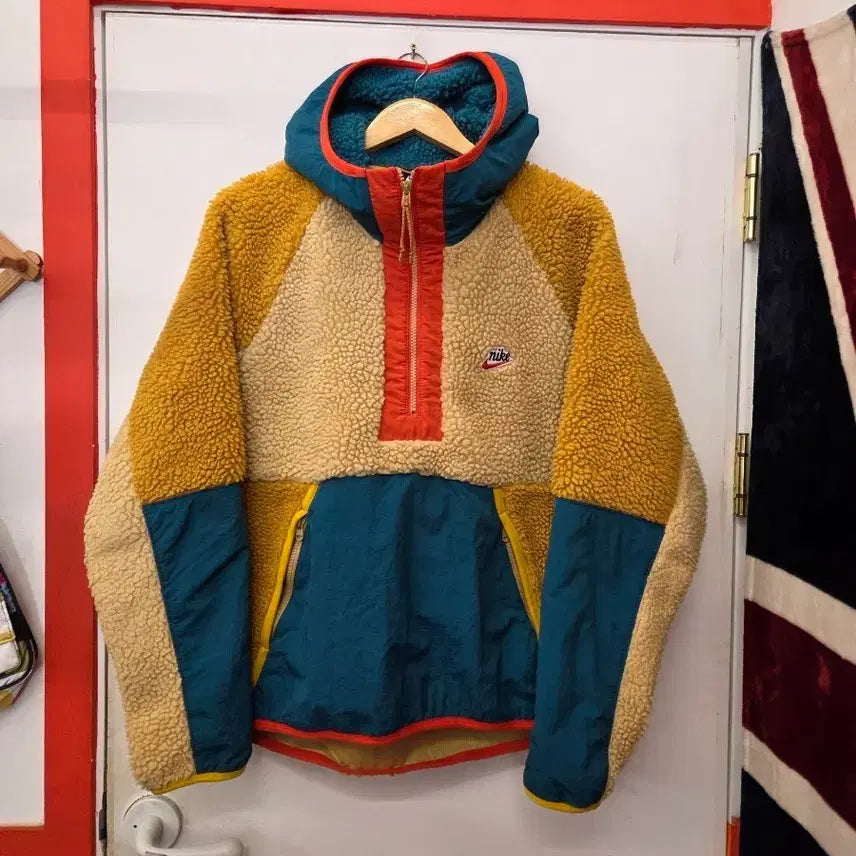 [BUNJANG] Nike Sherpa Fleece Anorak (XL) / 나이키 쉐르파 후리스 아노락(XL)