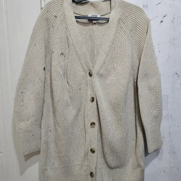 [BUNJANG] COS Knit Cardigan Beige / COS 니트 가디건 베이지