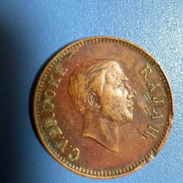 [BUNJANG] Sultan Raja Hassan Malaya 1 Cent Coin / 술탄 라자 하산 왕관 말라야 1센트