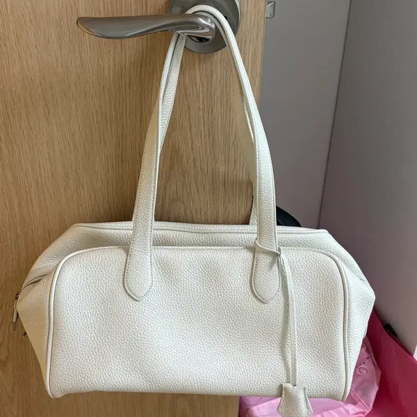 [BUNJANG] MOHHE Leather Shoulder Bag White / MOHHE 모흐 가방