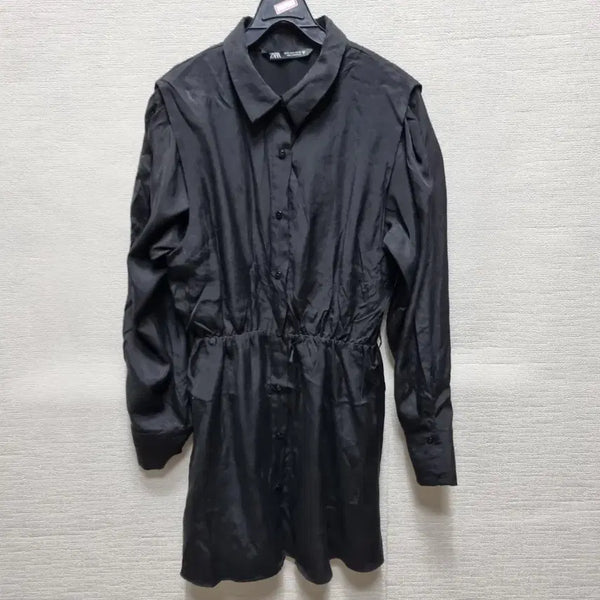[BUNJANG] Zara Shirt Mini Dress / z143 자라 셔츠 미니 원피스