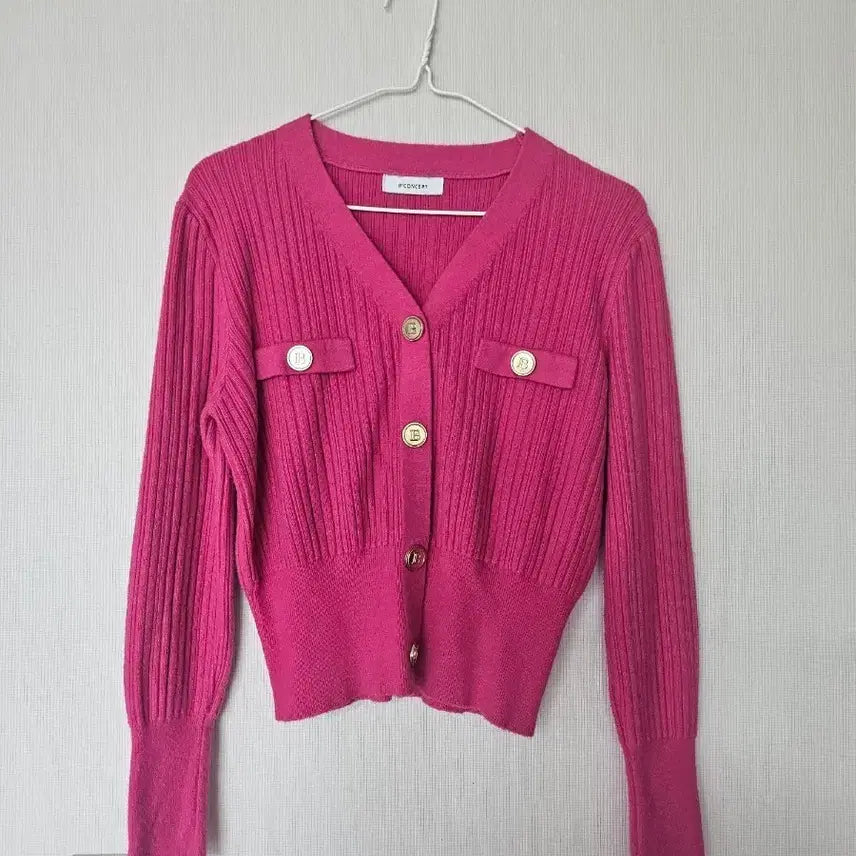 [BUNJANG] BCONCEPT Pink Cardigan / BCONCEPT 가디건 핑크