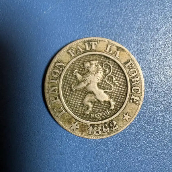 [BUNJANG] 1862 Belgium 10 Centime Lyon Coin / 1862년 벨기에 10센트 리옹 주화