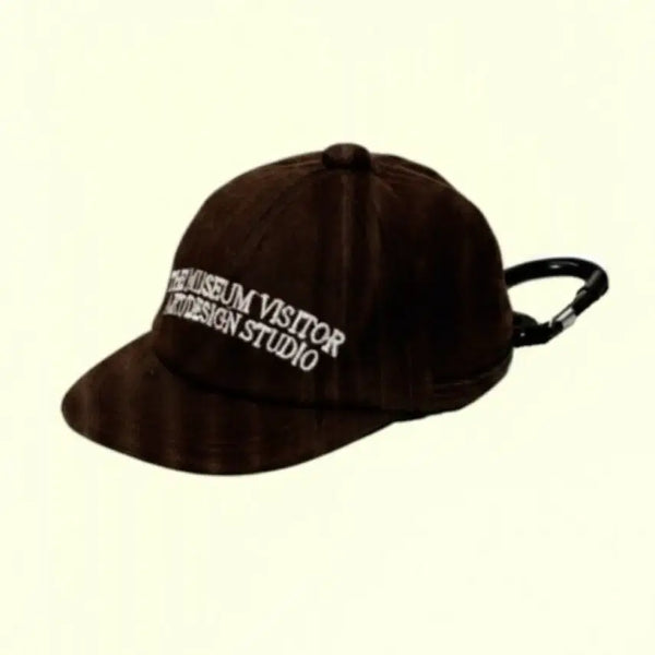 [BUNJANG] The Museum Visitor Signature Cap Keyring Brown Sealed / [미개봉/새상품] 더뮤지엄비지터 시그니처 캡 키링