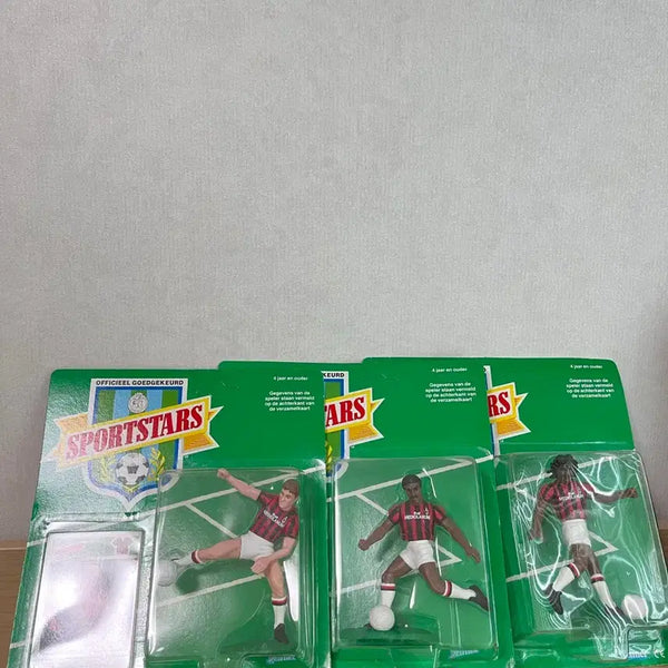 [BUNJANG] AC Milan Orange Trio Figure Bundle Set / AC밀란 축구 피규어