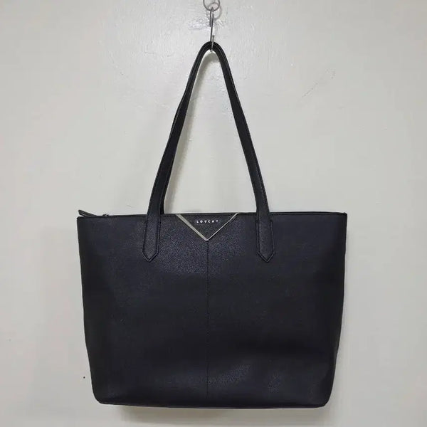 [BUNJANG] Lovecat Black Tote Bag / 러브캣 토트백 블랙.260703