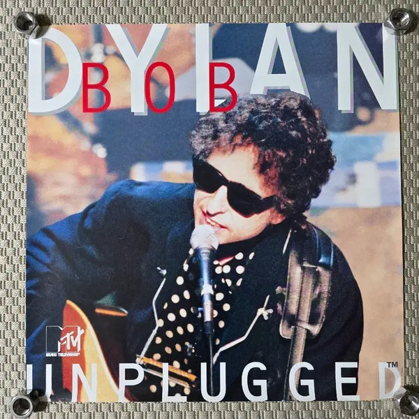 [BUNJANG] Bob Dylan MTV Unplugged PROMO Poster / 포스터 Bob Dylan 밥 딜런 PROMO 포스터