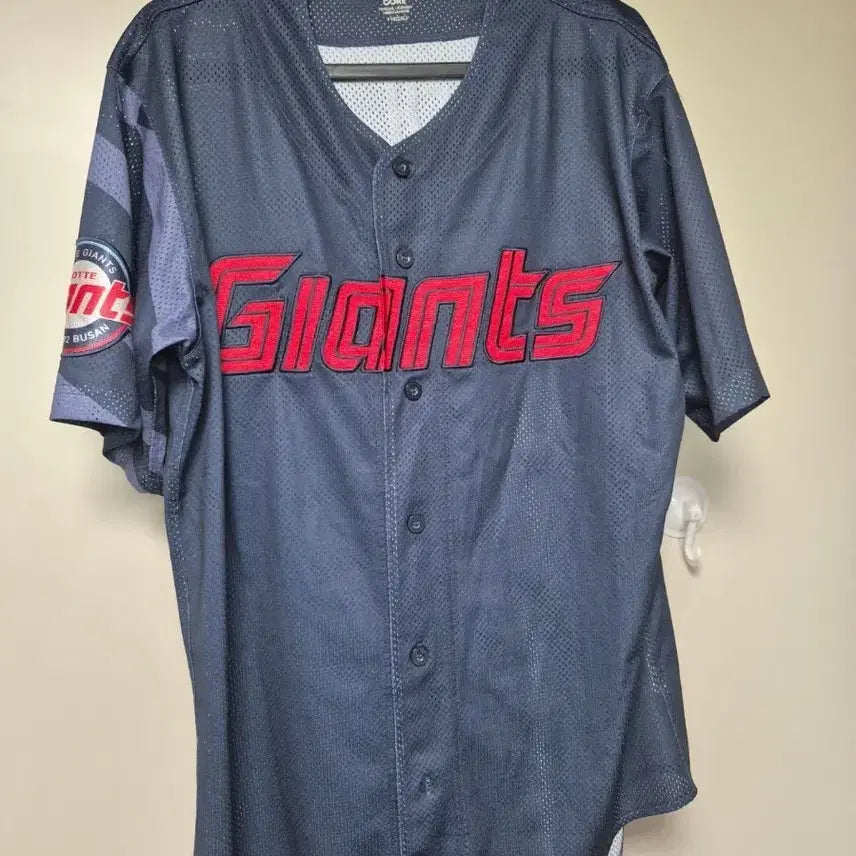 [BUNJANG] Lotte Giants Authentic Baseball Jersey - Lee Dae-ho #10 - Navy - Size 110 / 롯데자이언츠 정품 유니폼 110사이즈 이대호 마킹 판매합니다
