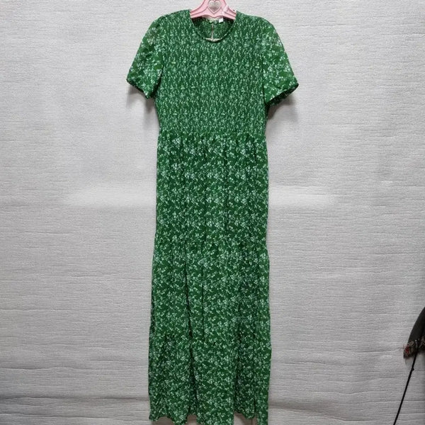 [BUNJANG] Zara Shirring Long Dress / z146 자라 셔링 롱 원피스