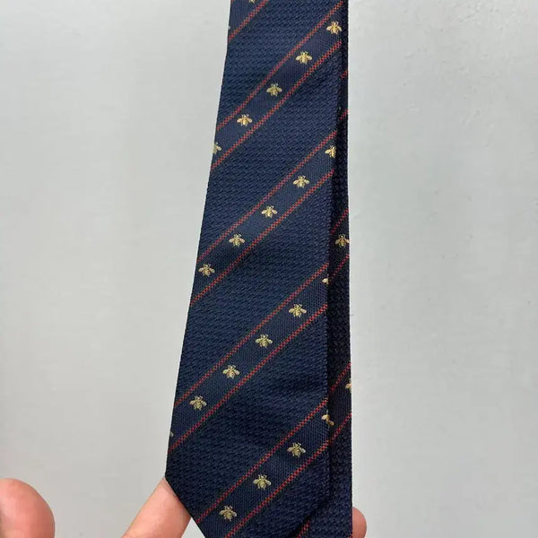[BUNJANG] Gucci Bee Jacquard Necktie / OS) 구찌 신혈 꿀벌 자가드 넥타이