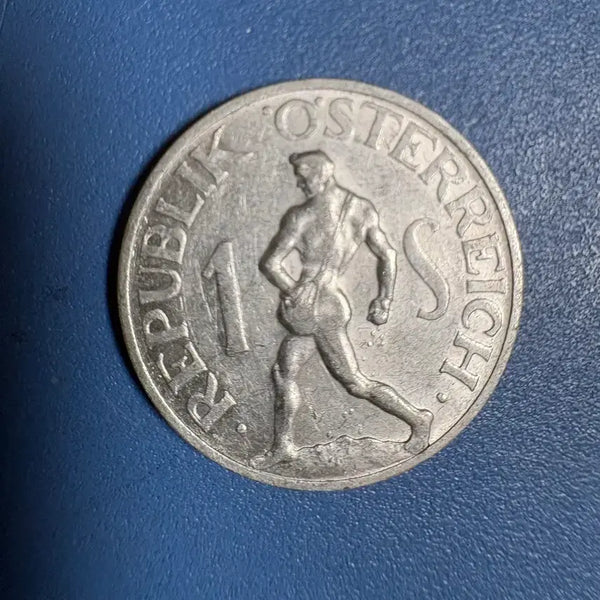 [BUNJANG] 1952 Austria 1 Schilling Coin / 1952년 오스트리아 공화국 1실링 주화