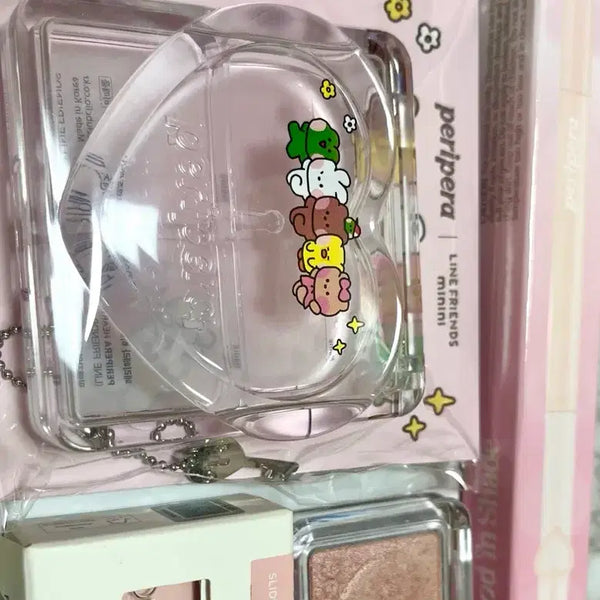 [BUNJANG] Rom&nd Cool Volume Up + Peripera Ice Stick + Aegyo Sal Mueoyo? Eyeshadow Set with Case / 롬앤 쿨볼류머+페리페라아이스틱+애굣살뭐에요?+공용기