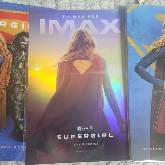 [BUNJANG] Supergirl IMAX Poster 3-Set / 3종)슈퍼걸 IMAX 포스터 3종 세트