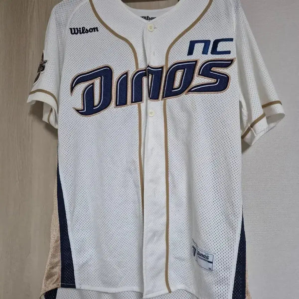 [BUNJANG] NC Dinos Na Sung-bum Marked Baseball Jersey (Size 100) / 엔씨다이노스 유니폼 100사이즈 나성범 마킹 팝니다